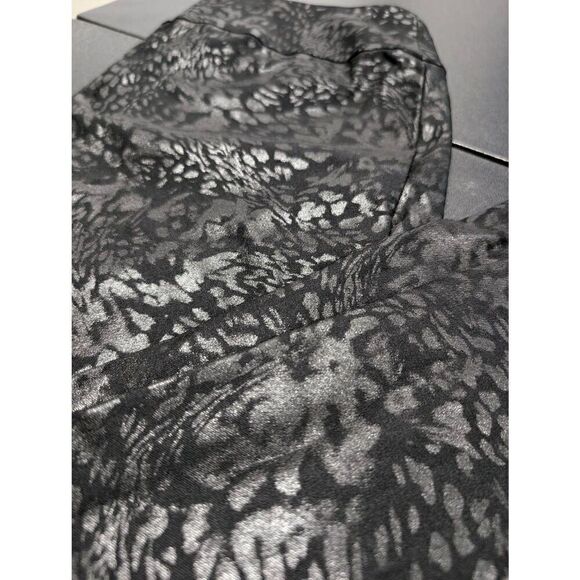 Nic + Zoe Black Animal Print Leggings - Picture 2 of 7